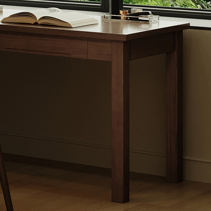 Bureau d'angle avec tiroirs, un bureau d'angle domestique en forme de L, Retour à droite