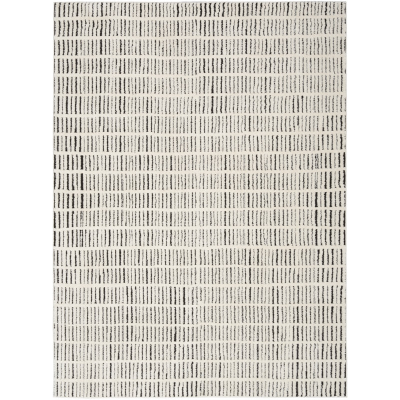 Geometric Indoor Rug, Rectangle 5'3" x 7'