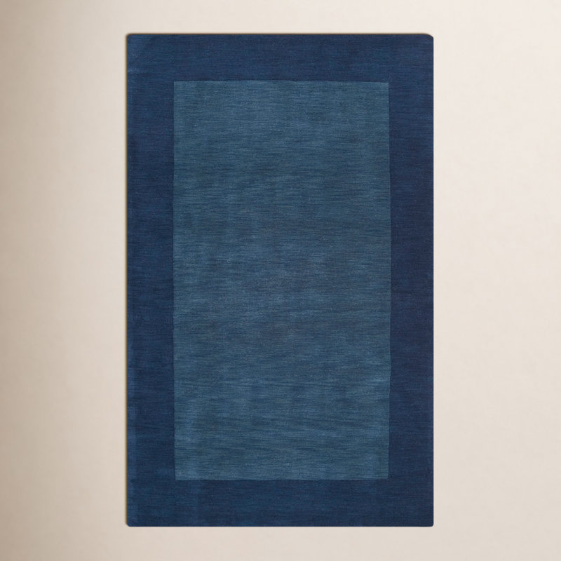 Tapis en laine tissé à la main Dolma, Rectangle 6 pi x 9 pi