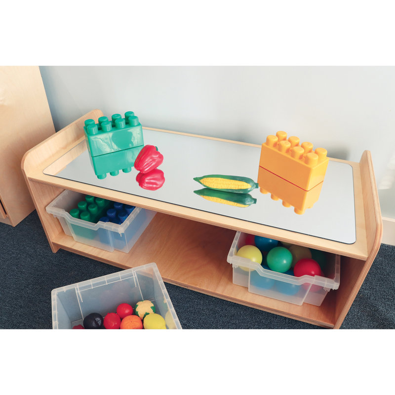 Table d’enfant avec dessus en miroir