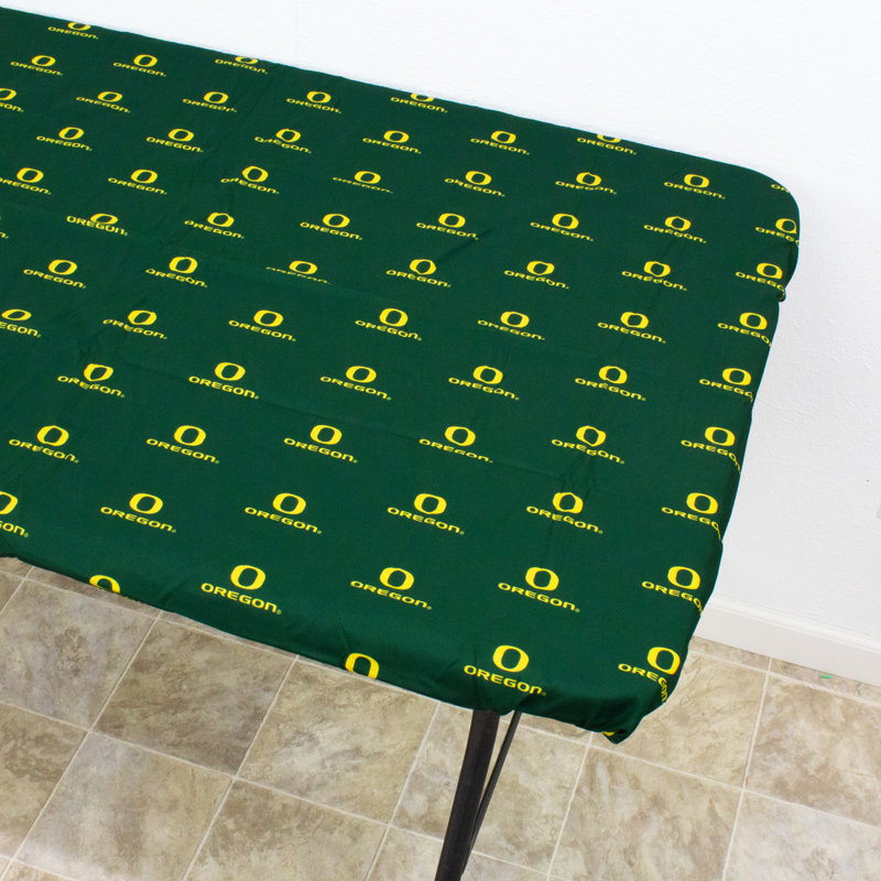 NCAA Outdoor Patio Table Cover, 96" W x 30" D, Oregon