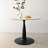 Leong 4-Person Dining Set with 40" W Round Table and Upholstered Chenille Chairs -672309632