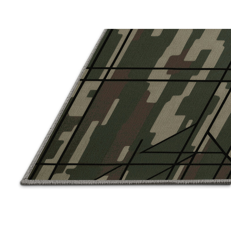 Warden Line Rug, Rectangle 4' x 6'