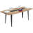 Boat Shaped Office Table (Not Include Stools)