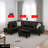 Black L shaped Upholstered Sectional-1528126565-1528123033