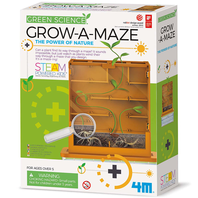 Green Science: Grow-A-Maze