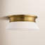 Wadsworth Etched Glass Shade Flush Mount-1966719076