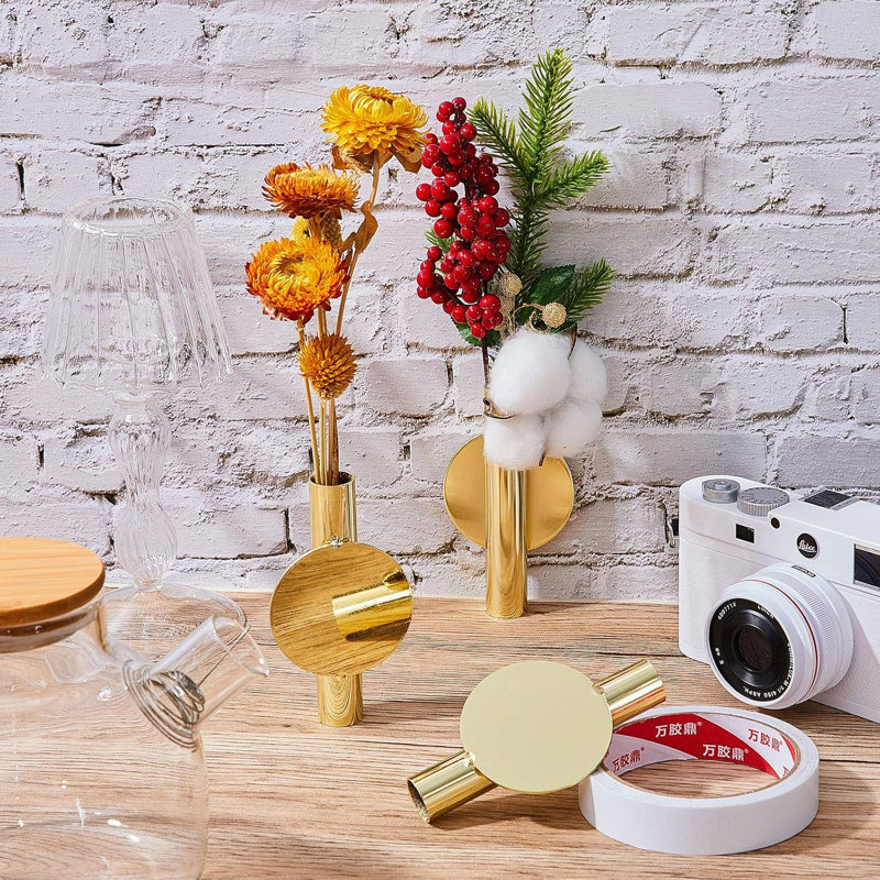 Migual Metal Wall Vase