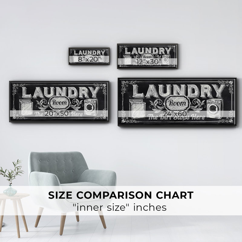 Dirt Stops Here- Framed Canvas, 12" H x 30" W