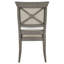 Chaises de salle à manger rembourrées Cresswell de couleur beige (lot de 2)