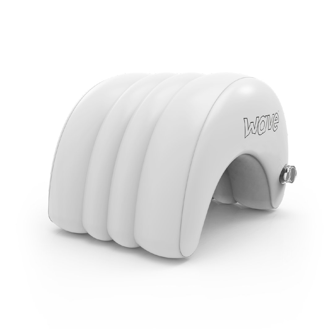 Wave Inflatable Hot Tub Headrest | Adjustable Spa Pillow