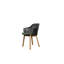 Choice Chair Indoor and Four Wood Legs Base with Upholstery Cane-line Zen Seat Cover-232398956-232399637