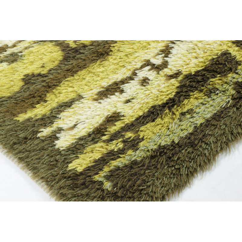 Vintage One-of-a-Kind 3'4" x 5'8" Hand Knotted Area Rug