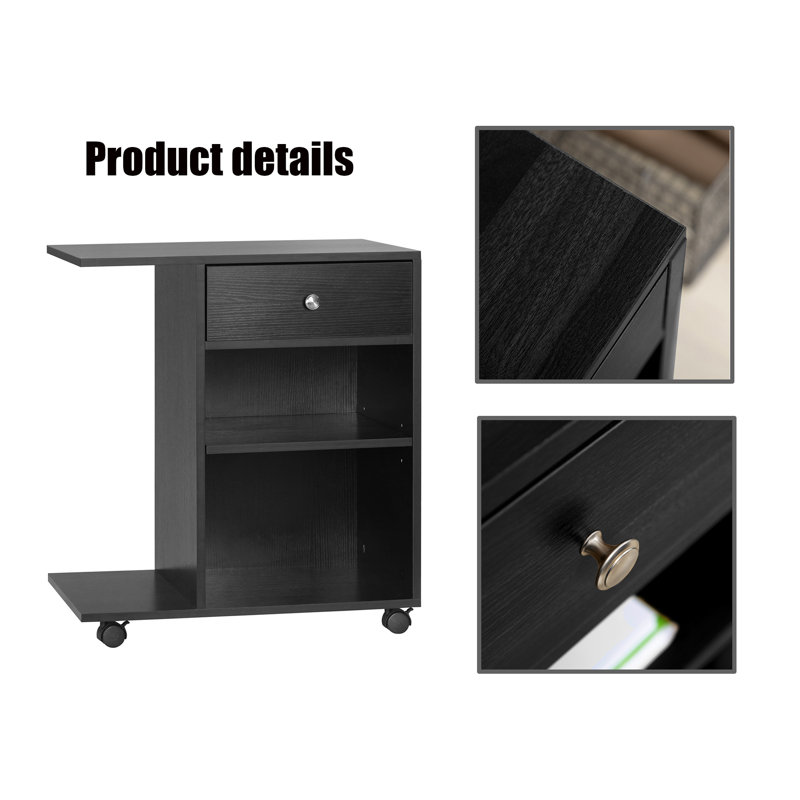 23.5'' x 15.75'' Craft Table with Wheels