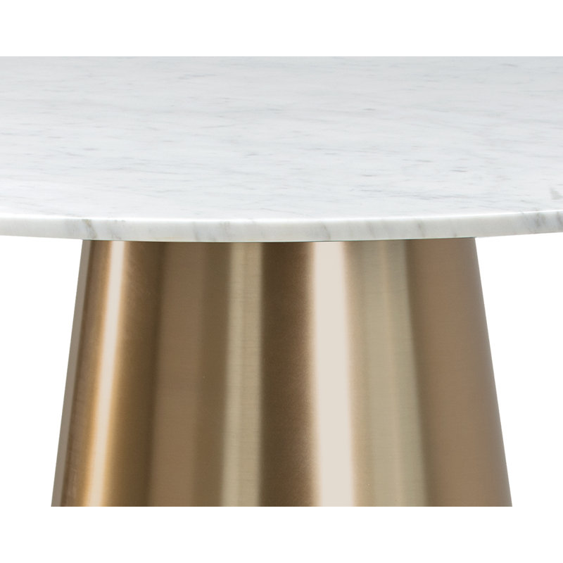 Table de salle à manger Lazenby, Doré