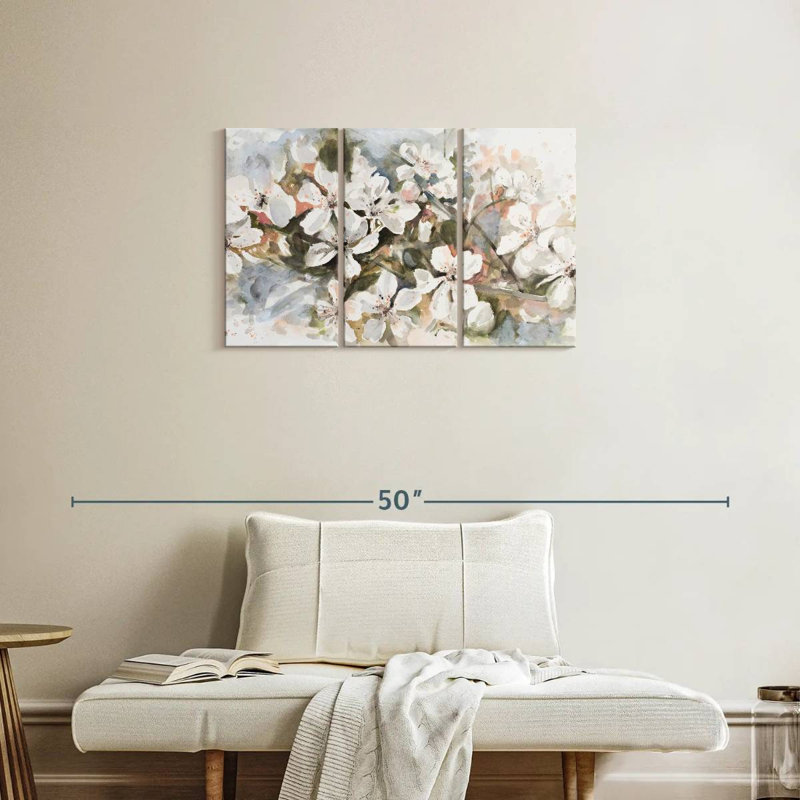 Harnek Soft Peach Blossom, 20" H x 33" W