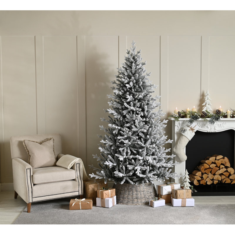 Lighted Artificial Pine Christmas Tree, 3.15ft H