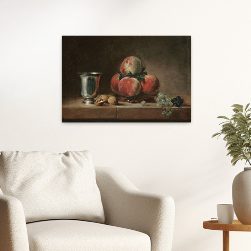 Art de fruits rétro, H 16 po x l 24 po