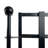 3-Rail Steel Fence Panel