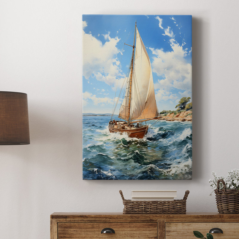 NAUTICAL Series CCSCXXIV - Cavas de galerie sur mesure, H 12 po x l 8 po