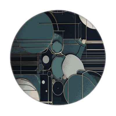 Aurora Matrix Indoor And Outdoor Area Rug