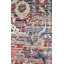 Tapis unique rose / chocolat / brun / bleu nouvel âge 6 pi 4 po x 8 pi 10 po One-of-a-Kind