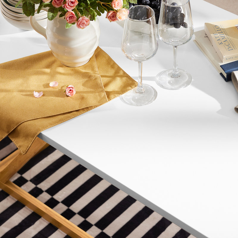 Huling Solid Wood Base Dining Table