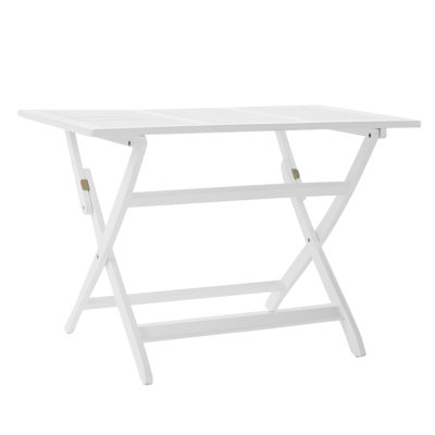 Wood 43.5'' Folding Table - And For Outdoor Use Events