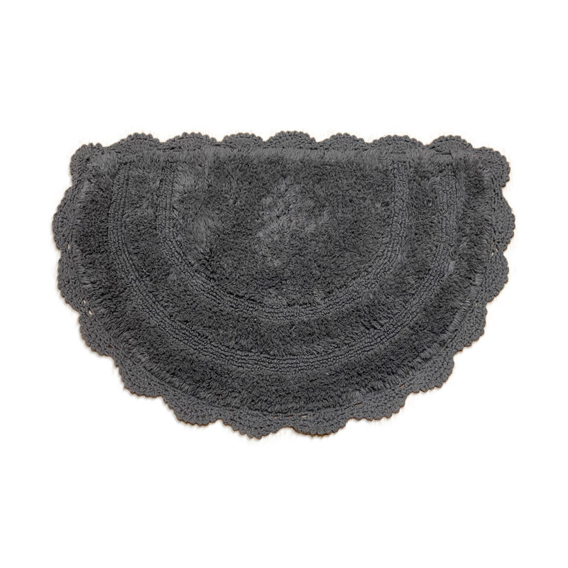 Tapis pour salle de bain Crouseville, Gris griffon