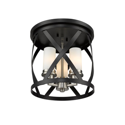 Beckville Glass Flush Mount