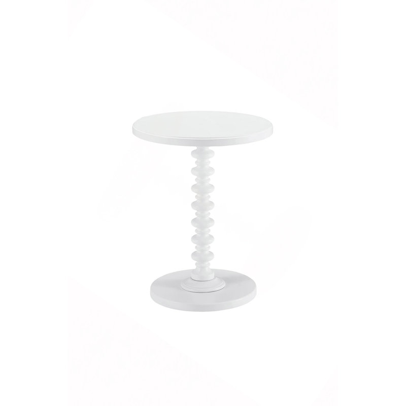 Table d'appoint Acton, Blanc