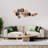 Boho Abstract Wall Decor on Metal-1101489430