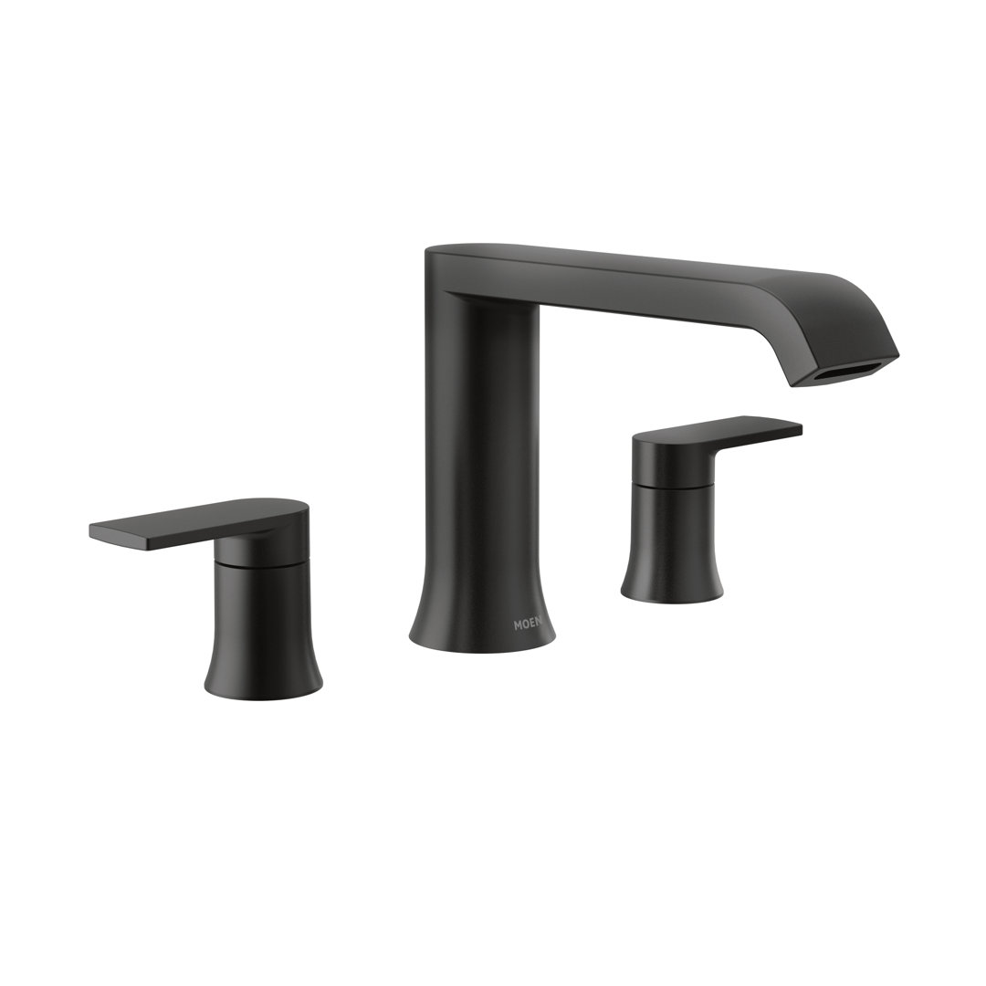 Moen Genta LX Two Handle 8 in. Widespread Bathroom Faucet Trim Kit, Valve Required Moen
