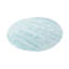 Tapis uni / rayé de couleur turquoise-ivoire Adelgunde-1360877949