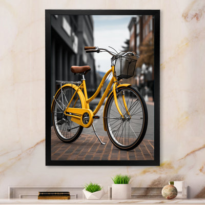 Vélo Urban Rythme III, reproduction d'art sur toile