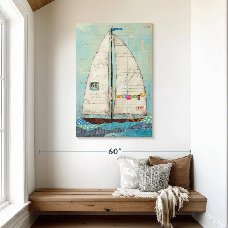Mehar At The Regatta, 45" H x 30" W
