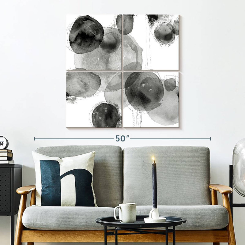 Droplets, 32" H x 32" W