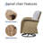 Gaetanino Wicker 4 - Person Patio Conversation Set with Cushions-1027340442
