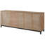 Villanders 210cm Solid Wood Sideboard-100647354