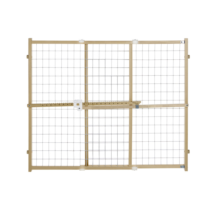 Rumi Wood Pressure Mounted Pet Gate