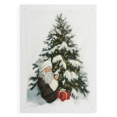 Christmas Holiday Art CCXLVI - Impression sur toile seulement - NON-CADRE