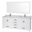 Sheffield 79" Double Bathroom Vanity Base Only-31336919