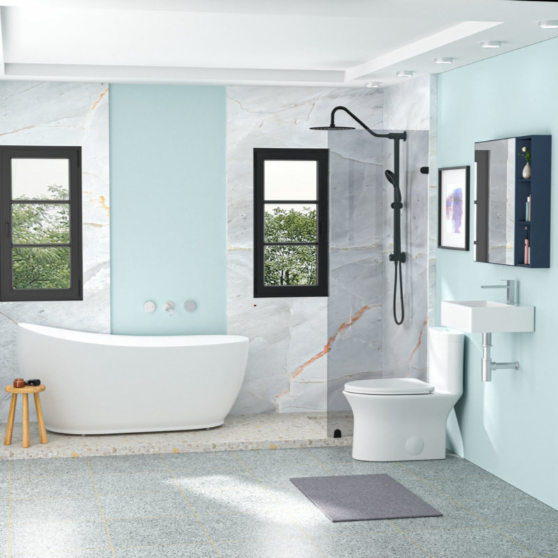 Myhomekeepers 16.3'' White Ceramic Rectangular Bathroom Sink