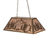 Mountain Range Gros Ventre WY 6 - Light Pendant