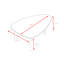 Table basse en forme d'œuf-1565525143