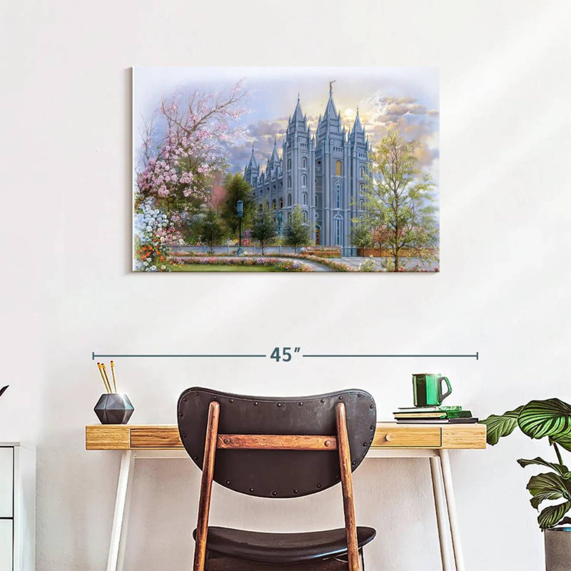 Nicci Temple Garden, 24" H x 36" W