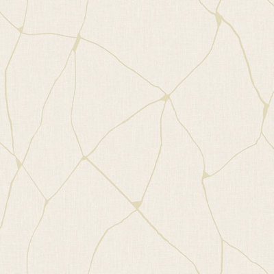 Unito Kintsugi Vinyl/Non-Woven Wallpaper Roll