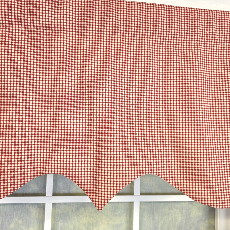 Gingham Regal Valance
