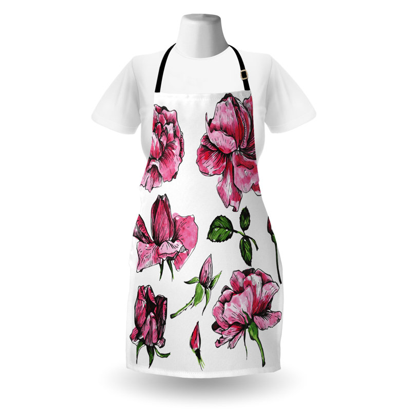 Tablier floral