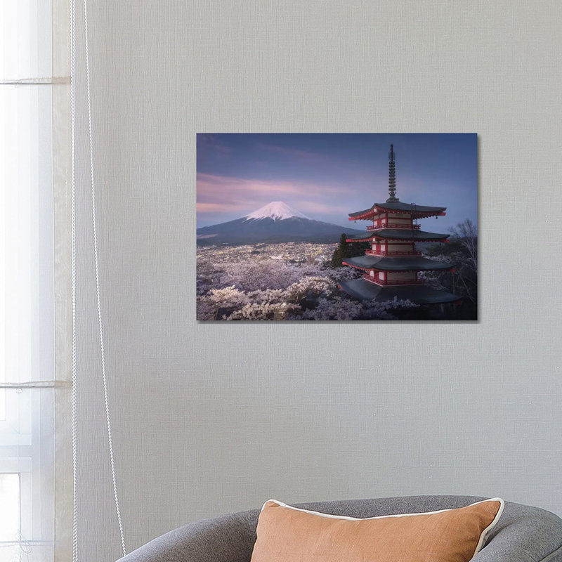 Spring In Japan XXIII by Daniel Kordan - Print on Canvas, 66.04 cm H x 45.72 cm W x 1.91 cm D, Wrapped Canvas